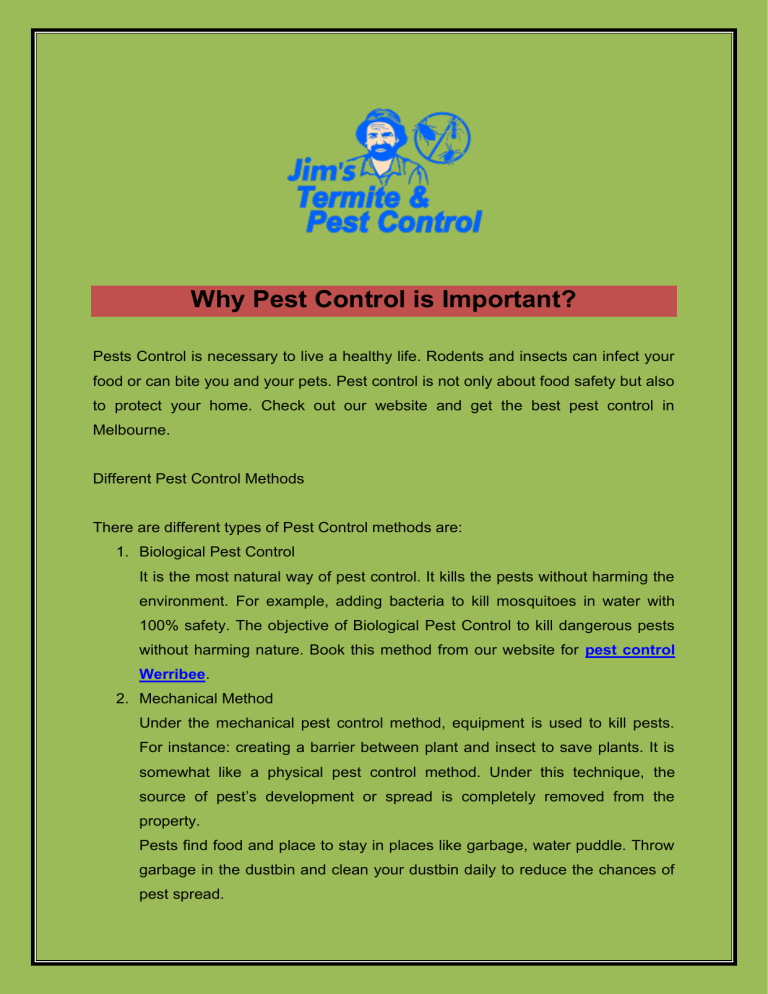 Pest Control Brisbane